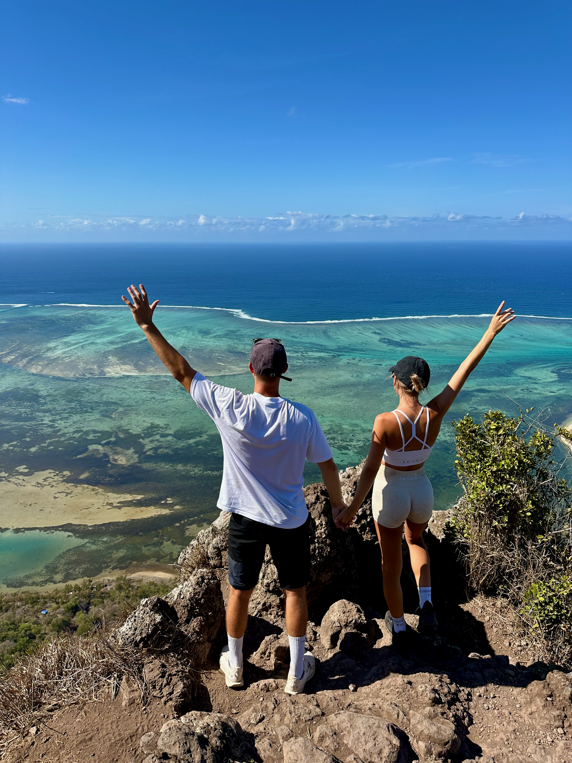 Wandern auf dem beliebtesten Berg von Mauritius, Le Morne.