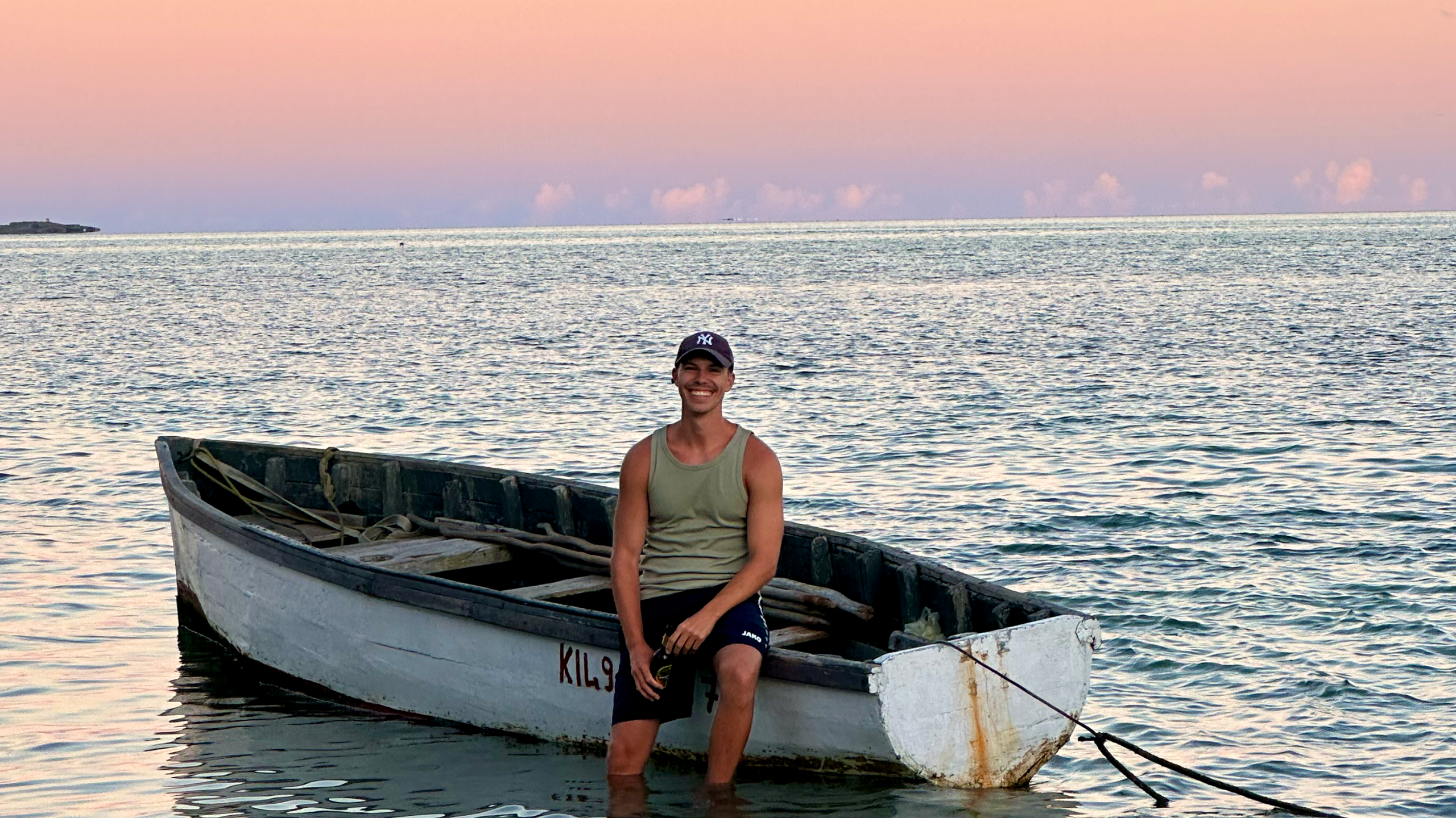 Sonnenuntergang in Mahebourg auf der Mauritius Rundreise.