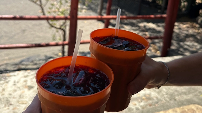 Traditionelles Erfrischungsgetränk in Nicaragua.